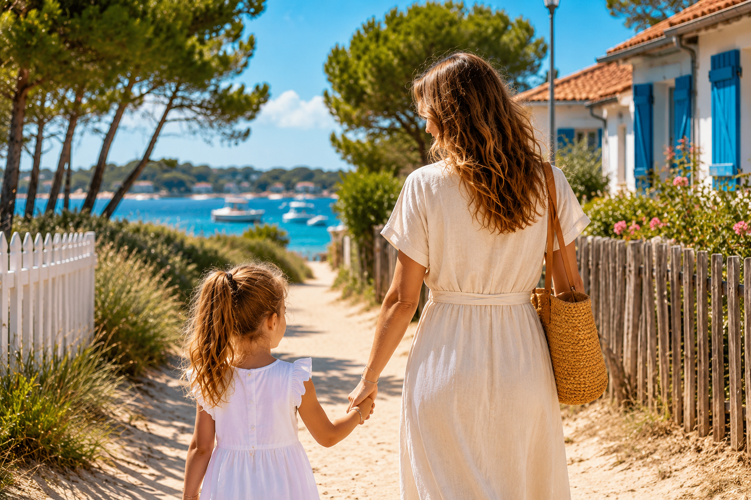 Parent et enfant main dans la main, sérénité au quotidien avec Bobiin